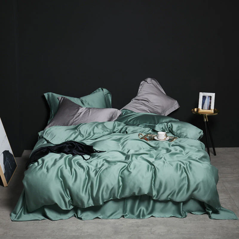 Housse De Couette En Soie Vintage – Image 7