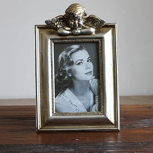 Cadre Photo Vintage Européen Rétro Ange En Détresse