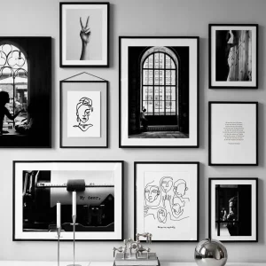 Affiche Vintage Décor De Maison