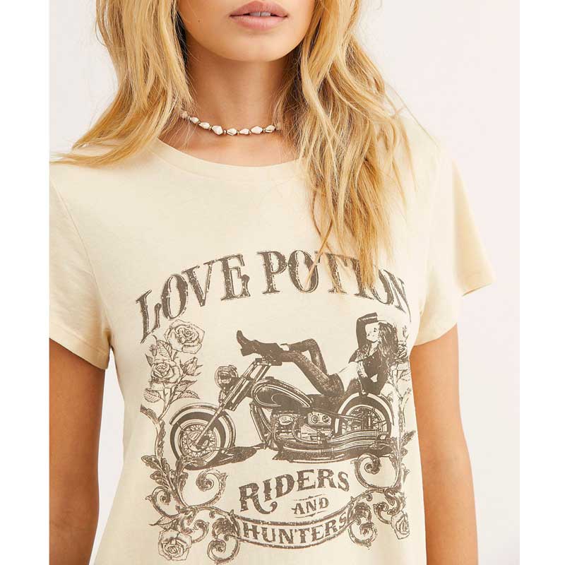 T-Shirt Biker Année 80 Femme – Image 3