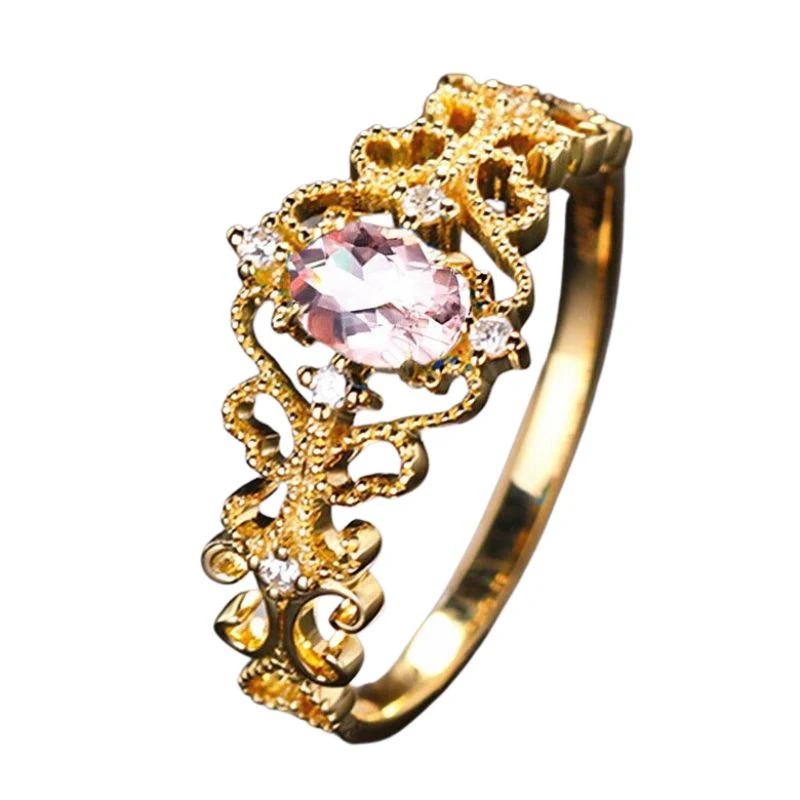 Bague Art Deco Or Jaune – Image 2