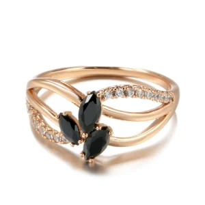 Bague Vintage Diamant Noir