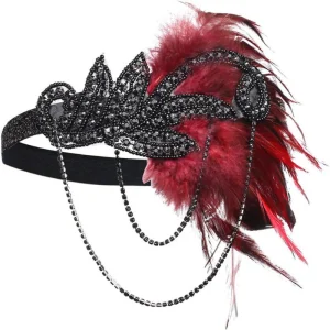 Bandeau à Plume Charleston pas Cher