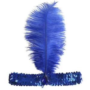 Bandeau Charleston Bleu Femme