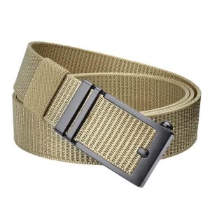 Ceinture vintage en nylon tissé pour homme