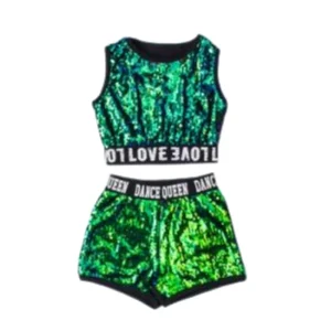 Robe Disco Paillette Fille