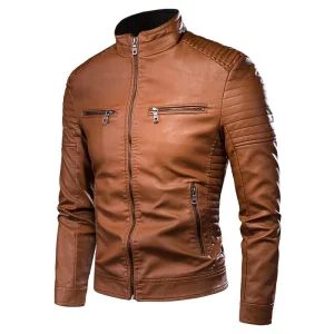 Veste Cuir Moto Vintage